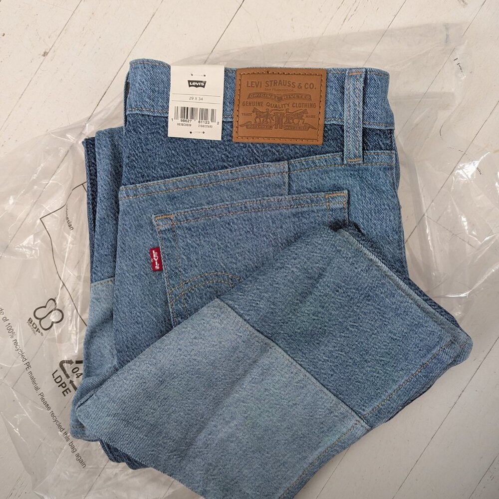 Levi's Premium - Wedgie Bootcut Patchwork Women's… - image 4